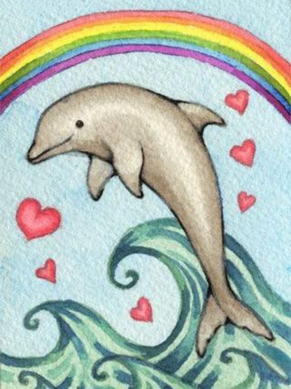 Dolphin | Diamond Painting