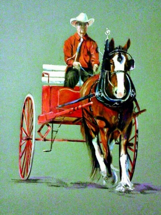 Clydesdale Horse | Diamond Painting