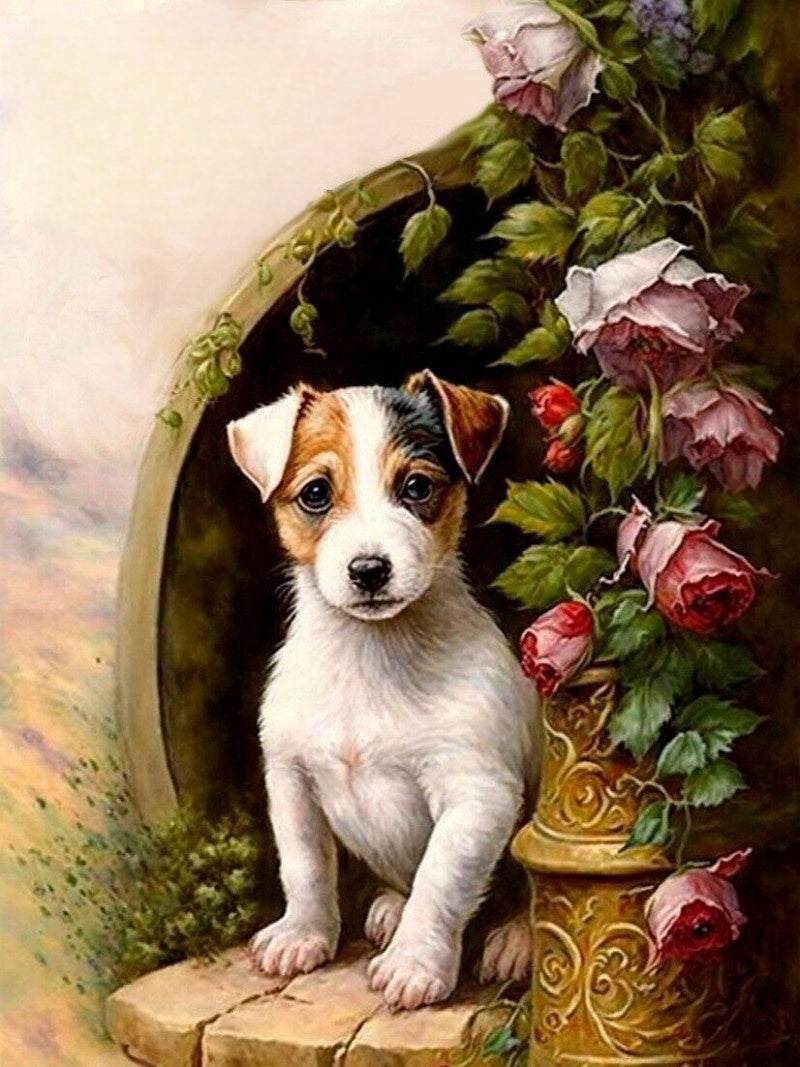 Dog Jack Russell | Diamond Painting