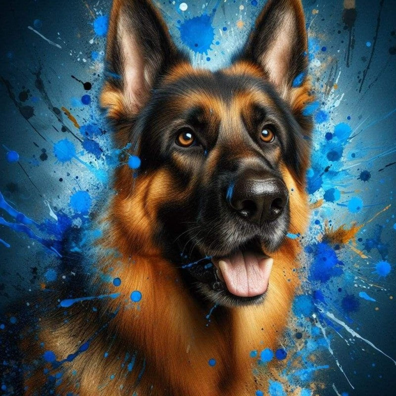 Dog German Shepherd | Diamond Painting