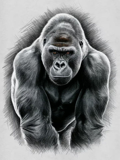 Gorilla | Diamond Painting