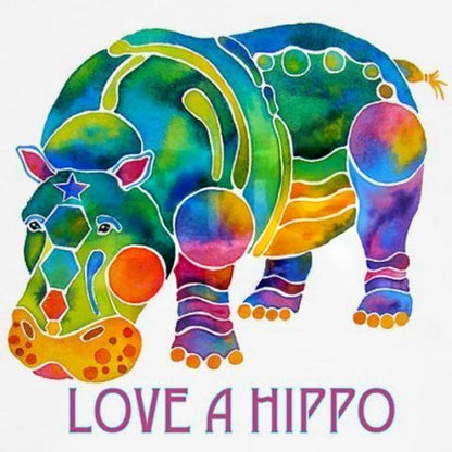 Hippo | Diamond Painting