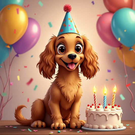 Cocker Spaniel Dog | Diamond Painting