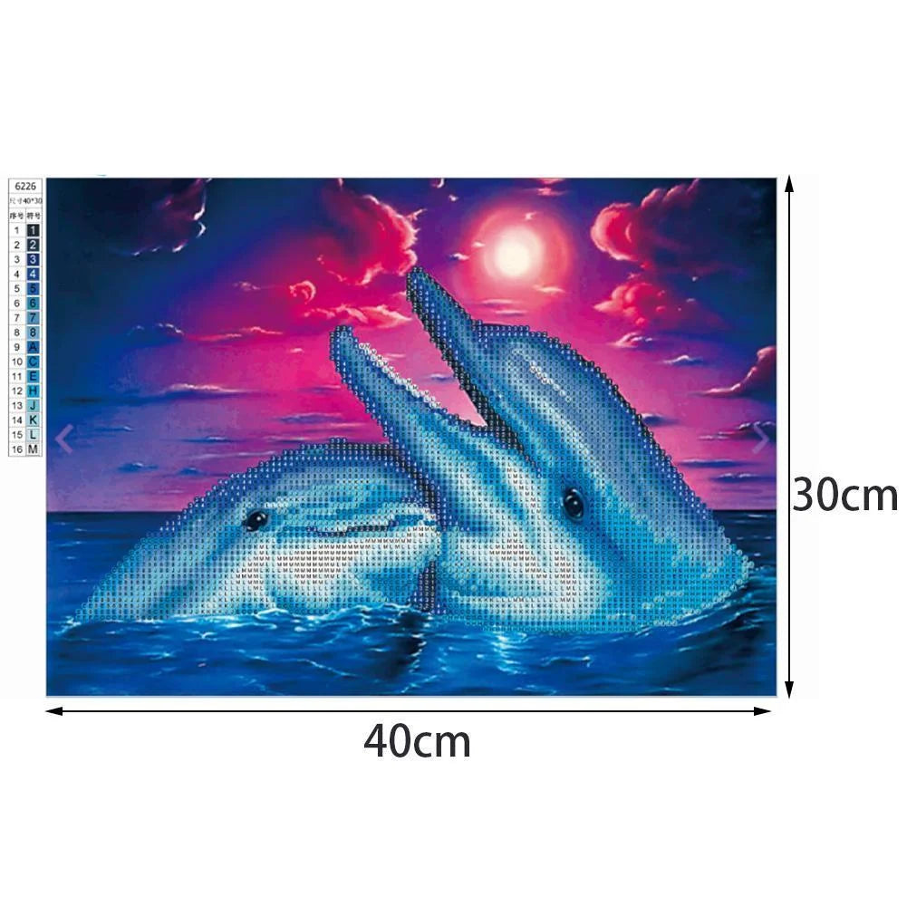 Dolphin | Diamond Painting