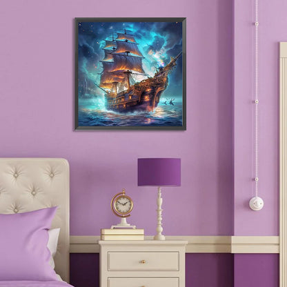 Ship At Sea | Diamond Painting