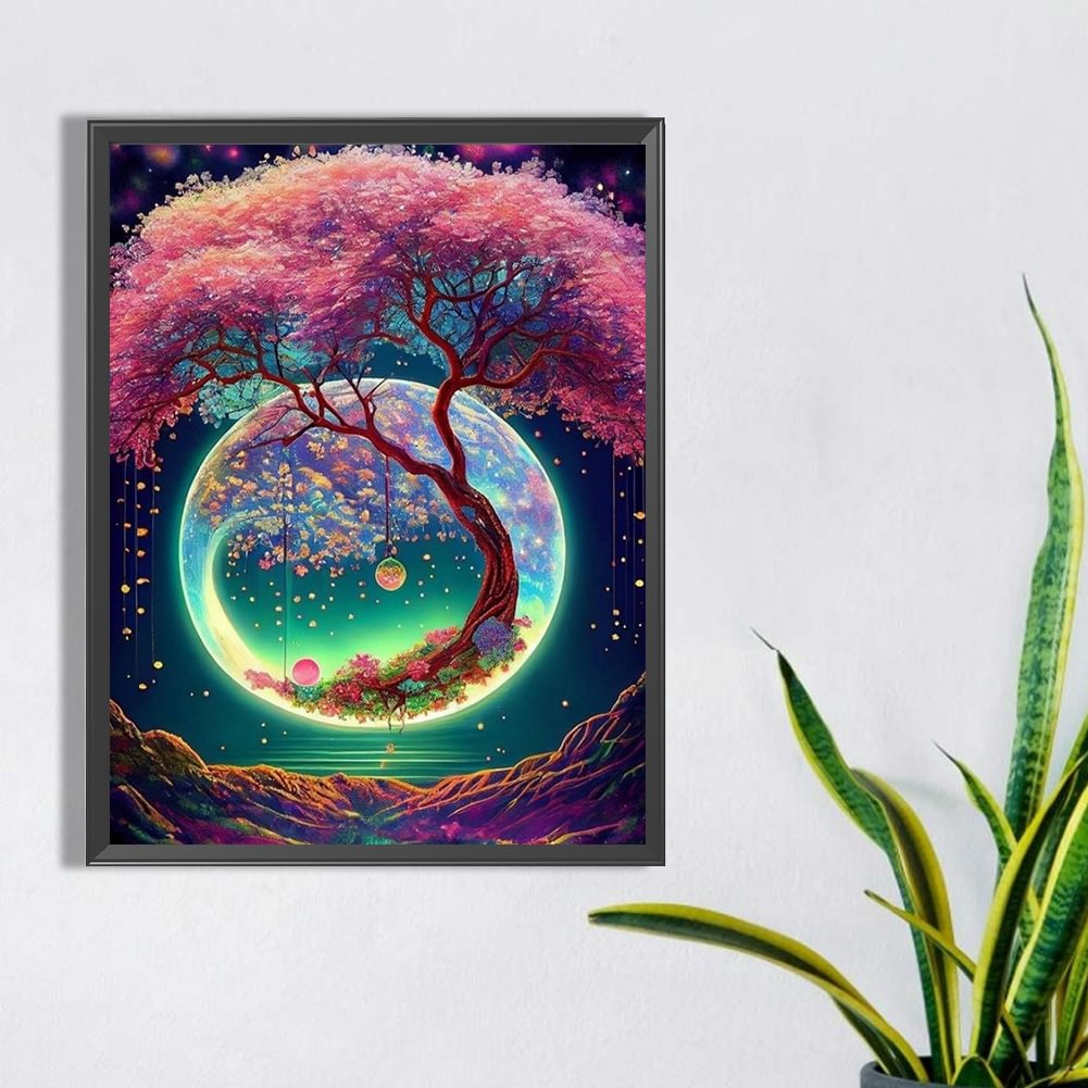 Tree Flower | Diamond Painting