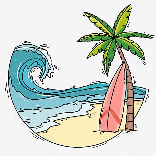 Surfboard | Diamond Painting