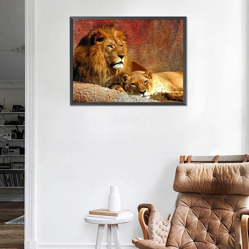 Lion | Diamond Painting