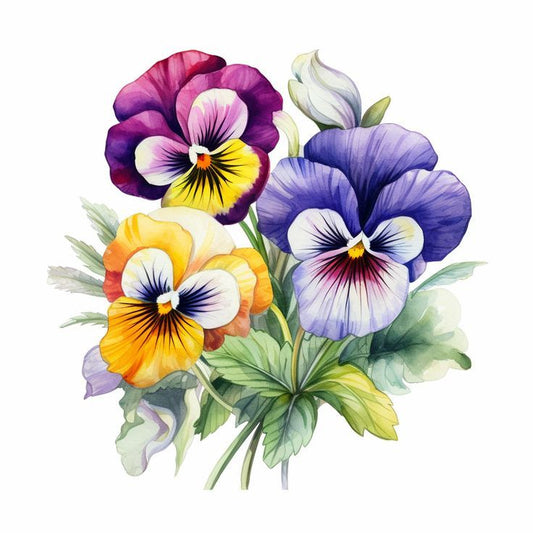 Pansy | Diamond Painting