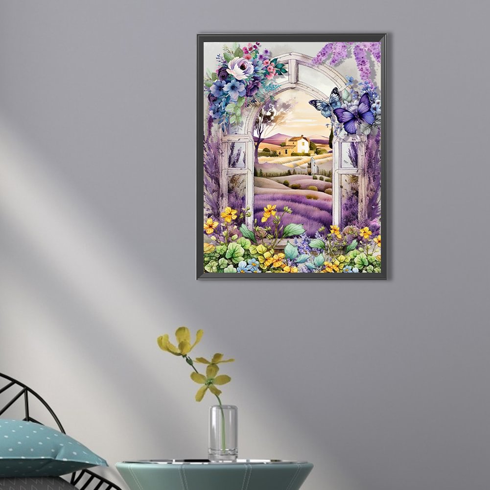 Flower Lavender | Diamond Painting