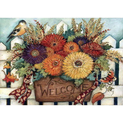 Welcome Flower | Diamond Painting