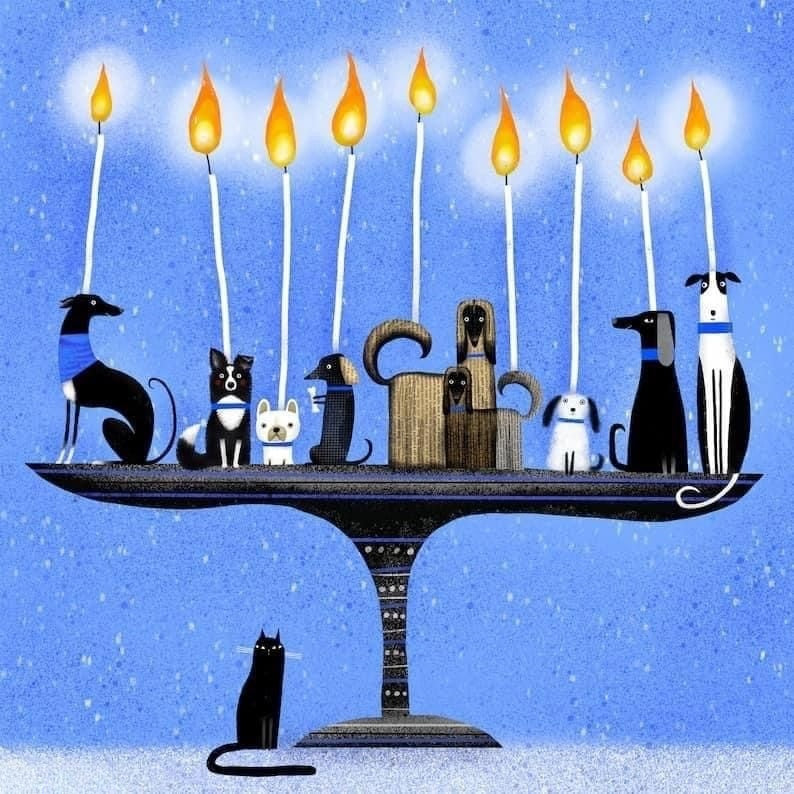 Jewish Hanukkah Judaica | Diamond Painting