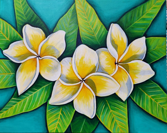 Frangipani | Diamond Painting