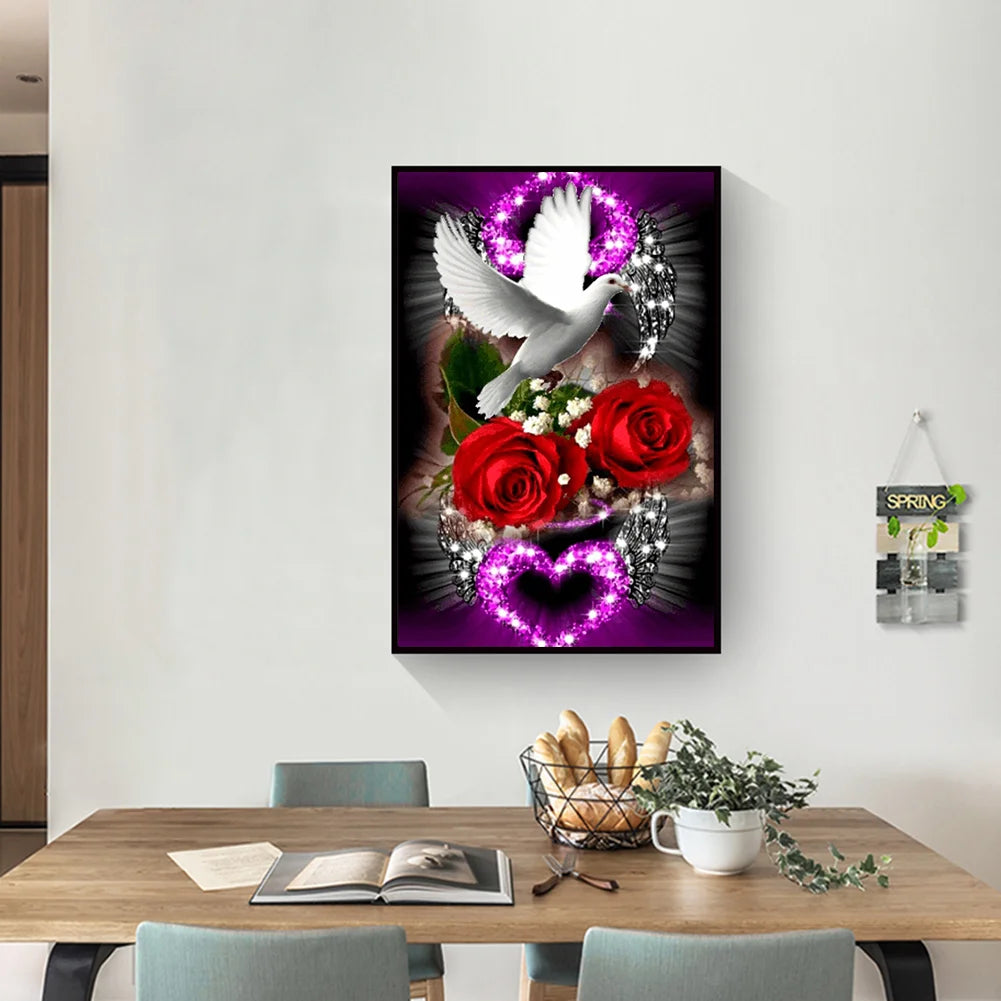 Pigeon Flower | Diamond Painting