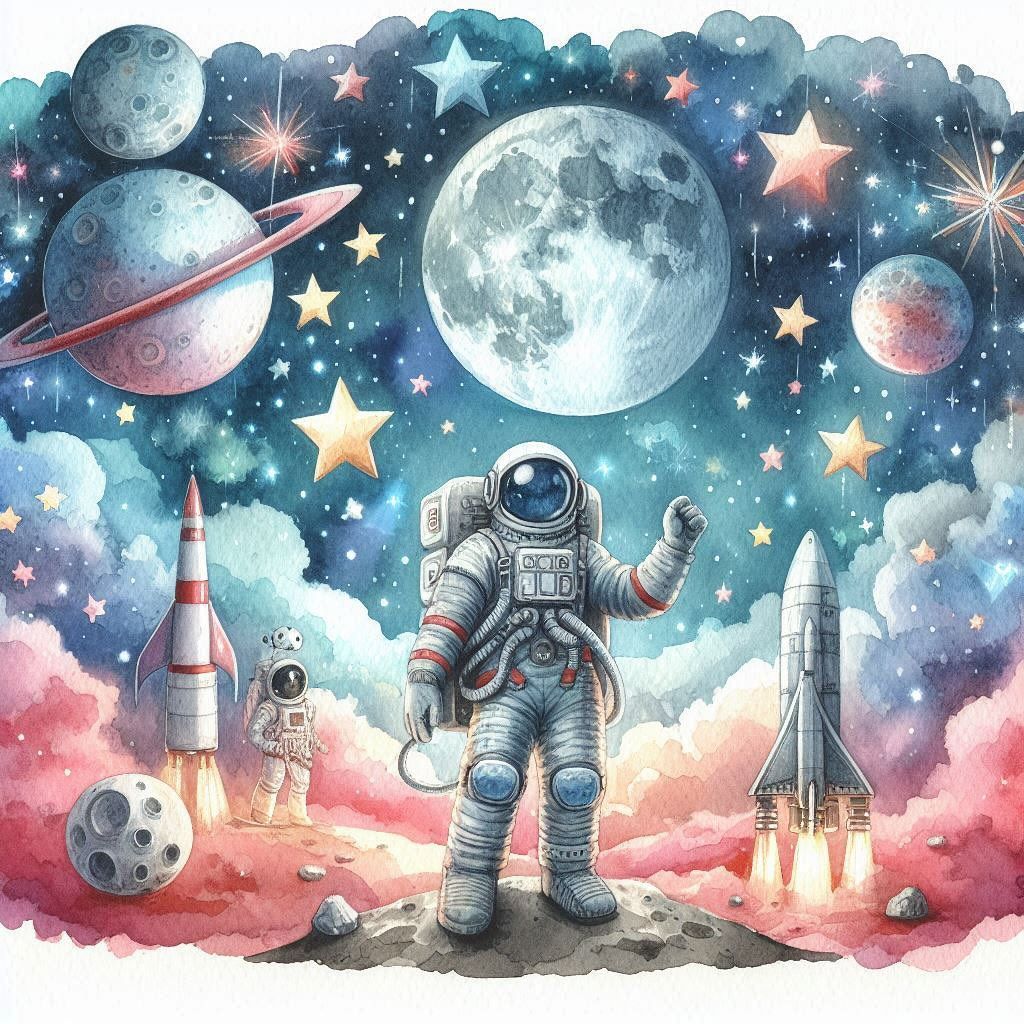 Astronaut | Diamond Painting