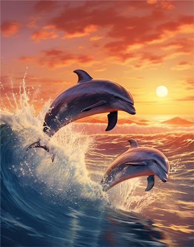 Dolphin | Cross Stitch Embroidery