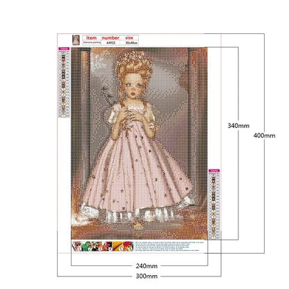 Beautiful Girl | Diamond Painting