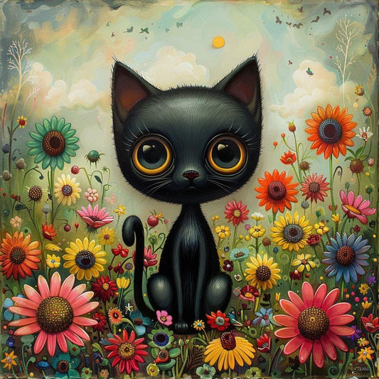 Black Cat | Diamond Painting