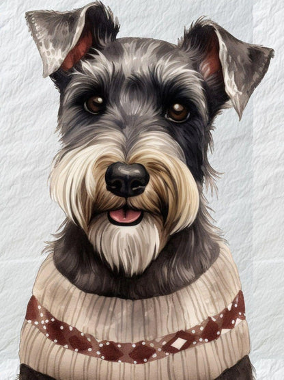 Dog Schnauzer | Diamond Painting