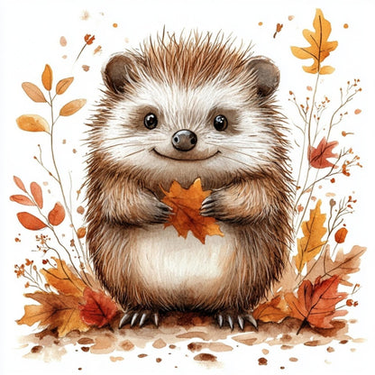 Hedgehog | Diamond Painting