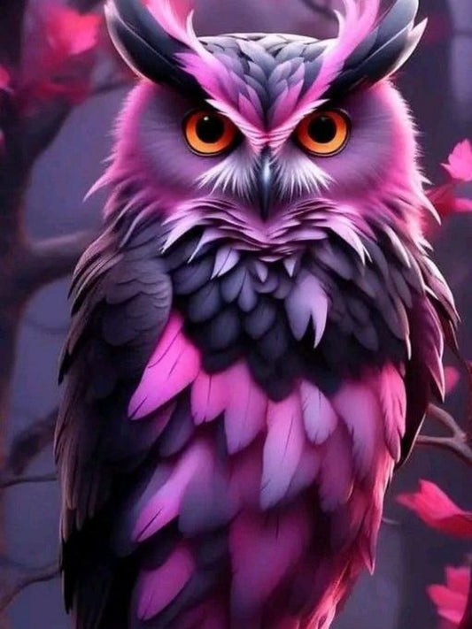 Colorful Owl | Diamond Painting