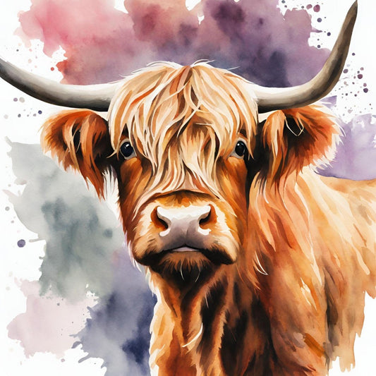 Highland Cow | Diamond Painting