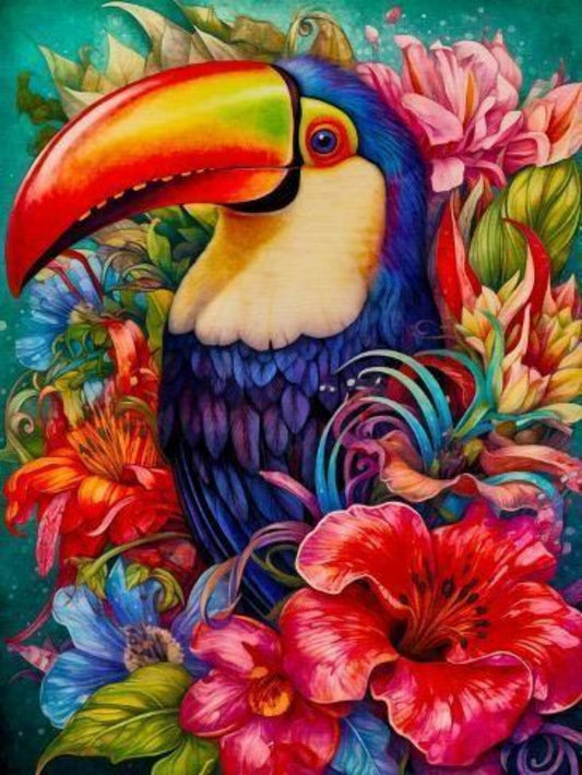 Birds and Flowers | Diamond Painting