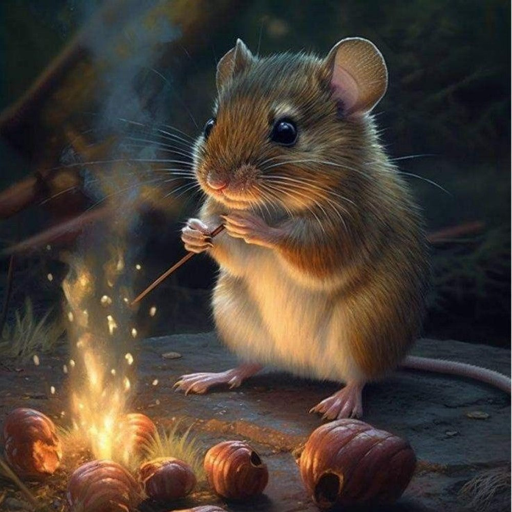 Mouse Rat | Diamond Painting