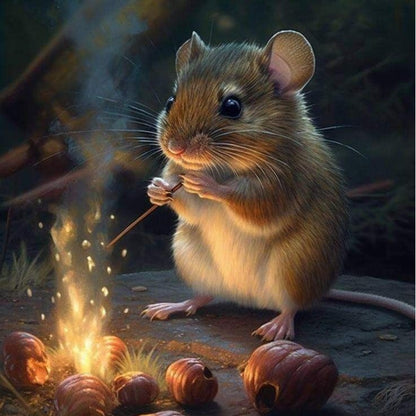 Mouse Rat | Diamond Painting