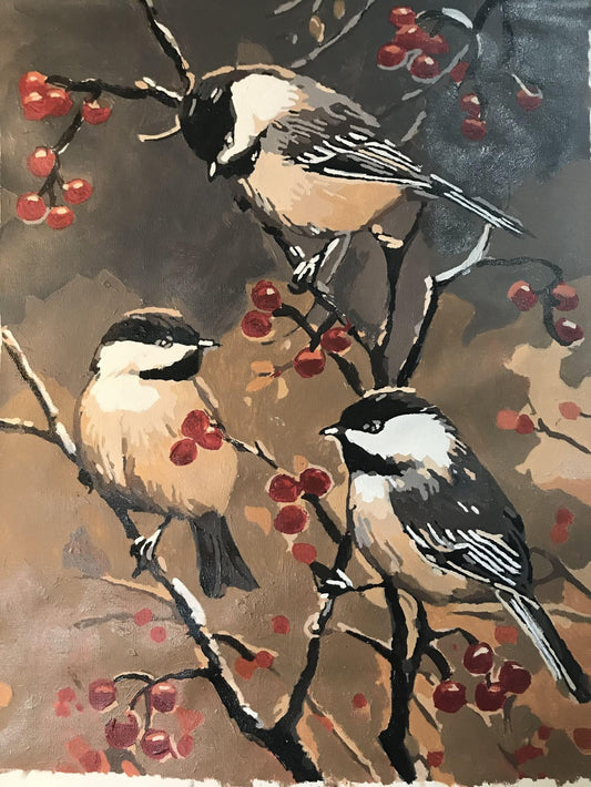 Chickadee | Diamond Painting