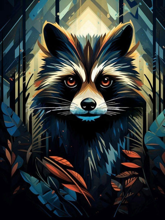 Raccoon | Diamond Painting