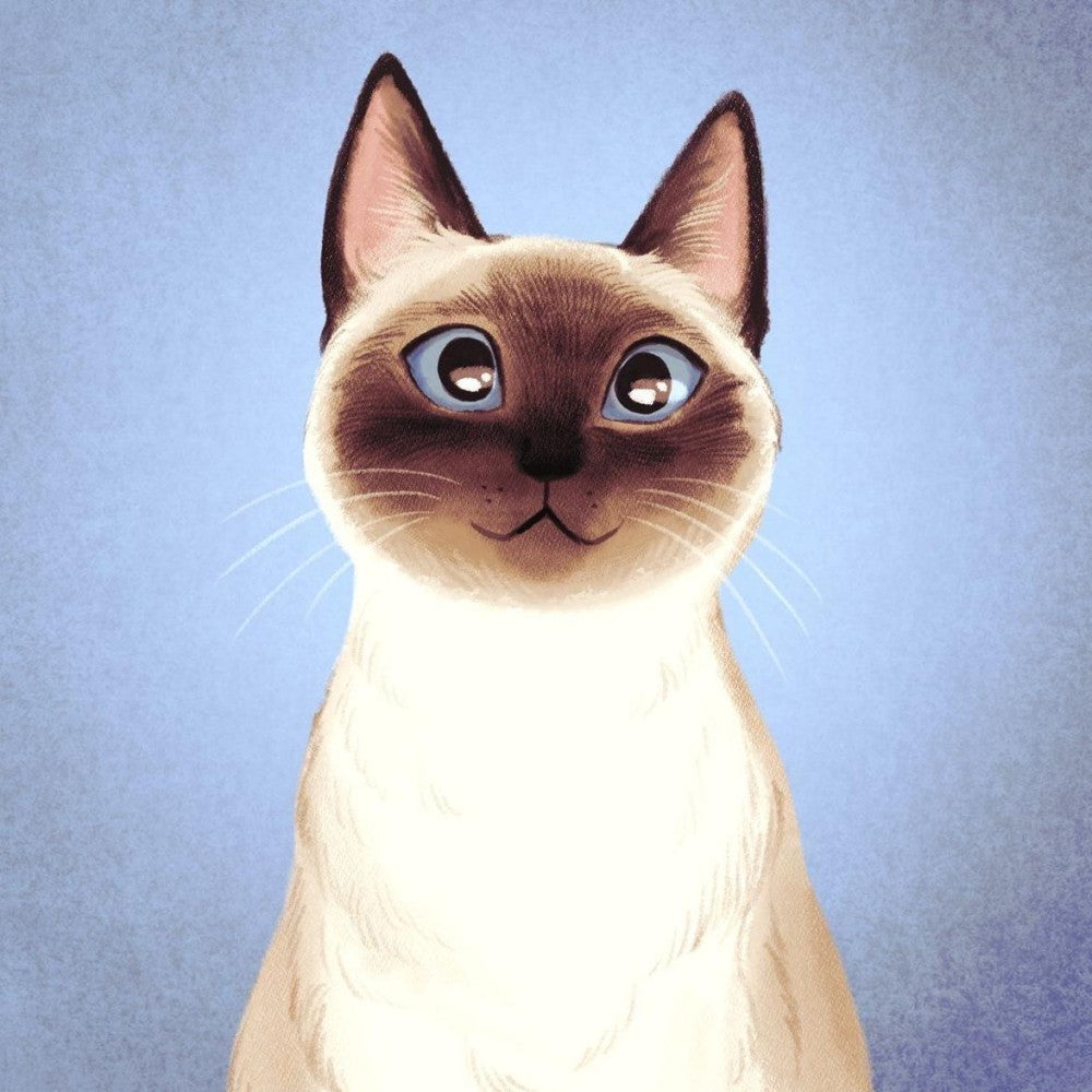 Siamese Cat | Diamond Painting