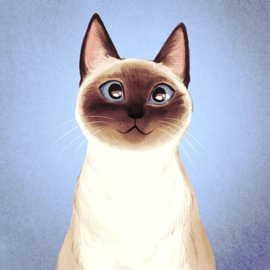 Siamese Cat | Diamond Painting