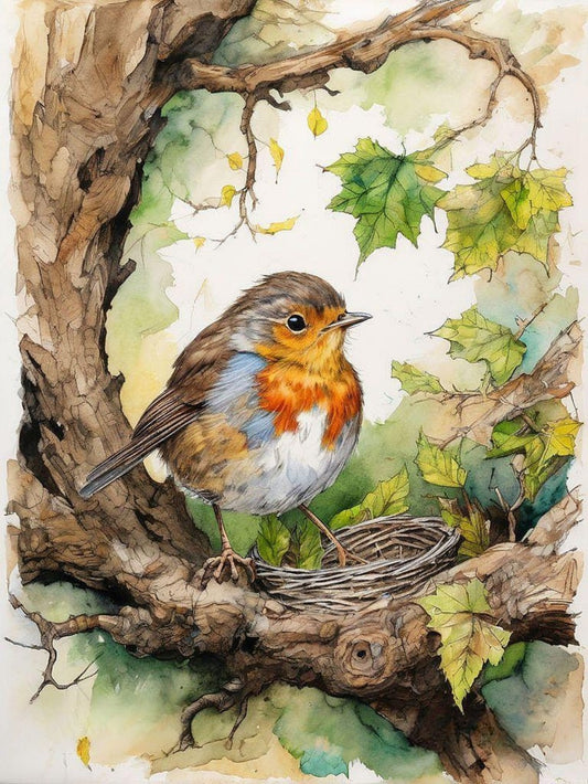 Robin Bird | Diamond Painting