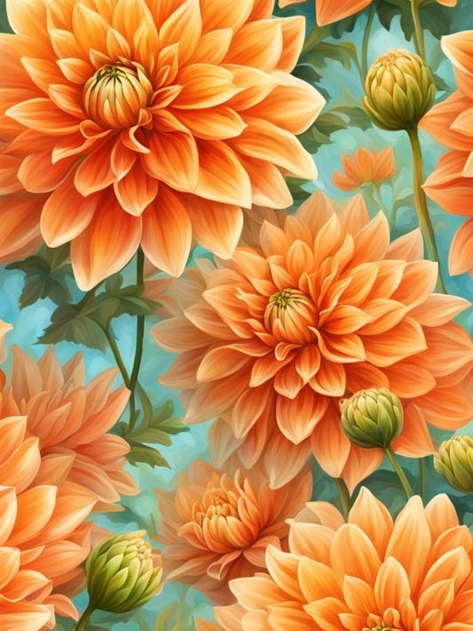 Dahlia | Diamond Painting