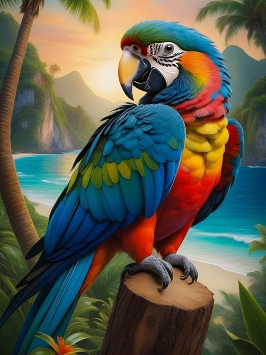 Macaw | Diamond Painting