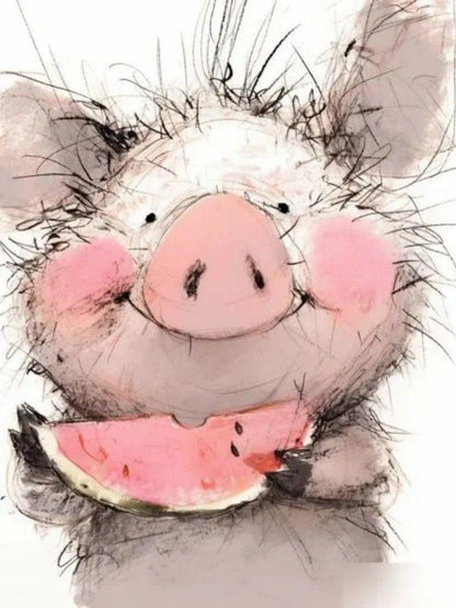 Pig | Diamond Painting