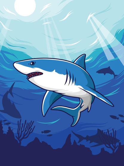 Shark | Diamond Painting