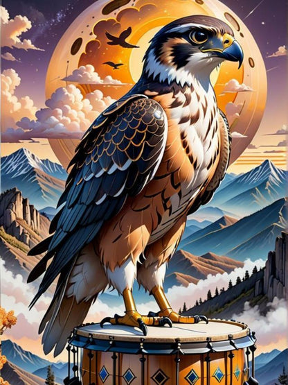Falcon | Diamond Painting