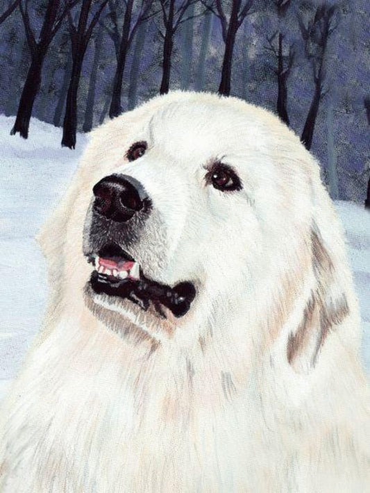 Great Pyrenees Dog | Diamond Painting