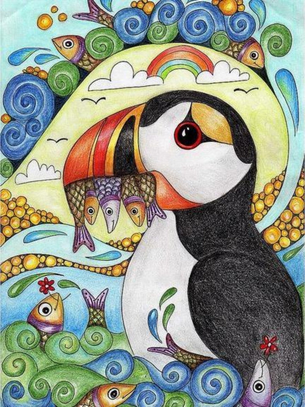 Puffin | Diamond Painting