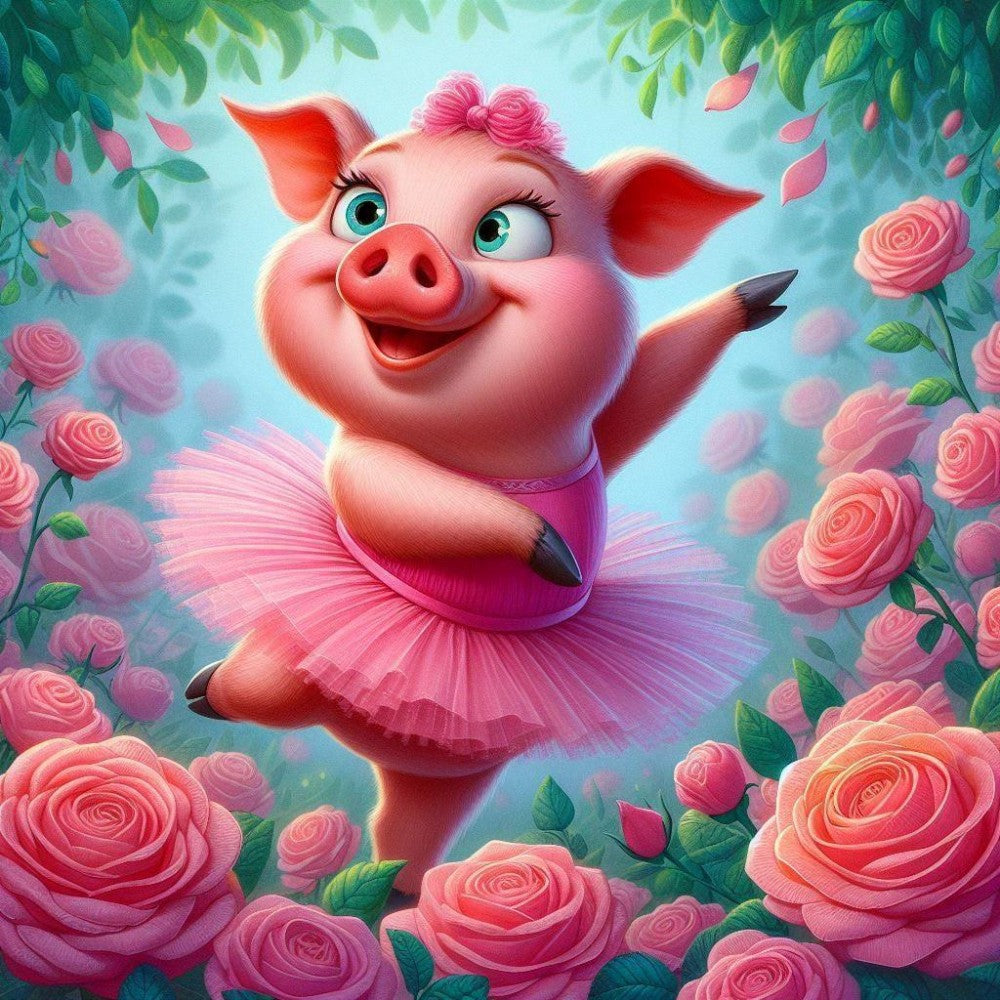 Pig | Diamond Painting