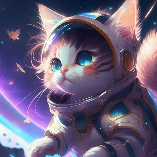 Cats in Space | Diamond Painting