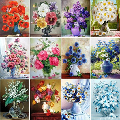 Beautiful Flower | Diamond Painting