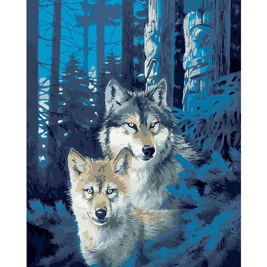 Wolf | Cross Stitch Embroidery