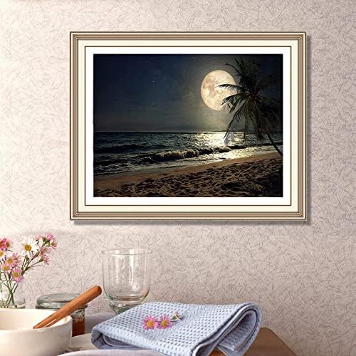 Beach At Night | Diamond Painting