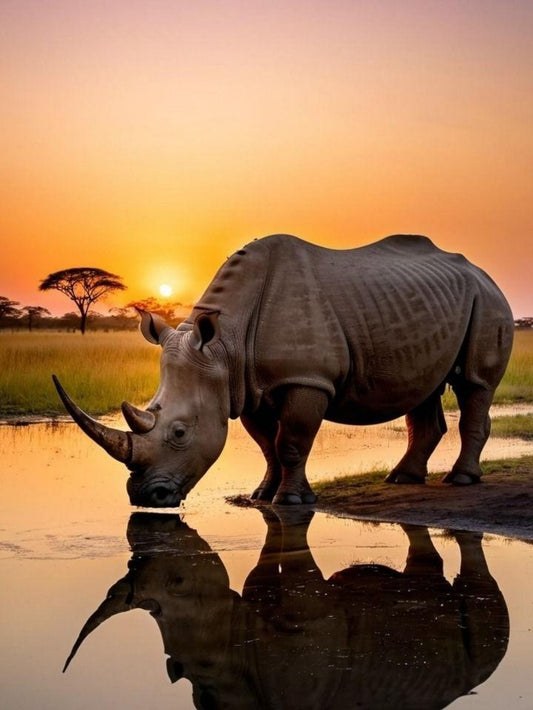 Rhino | Diamond Painting