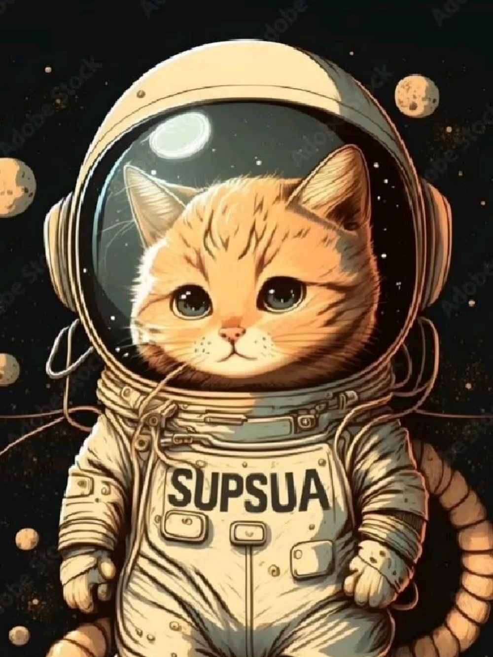 Cats in Space | Diamond Painting