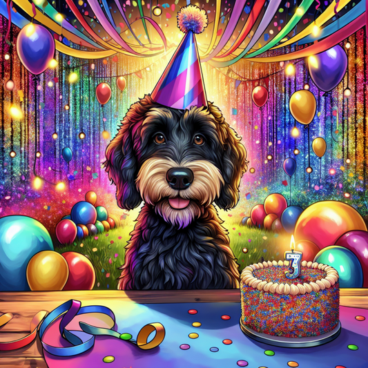 Labradoodle Dog | Diamond Painting