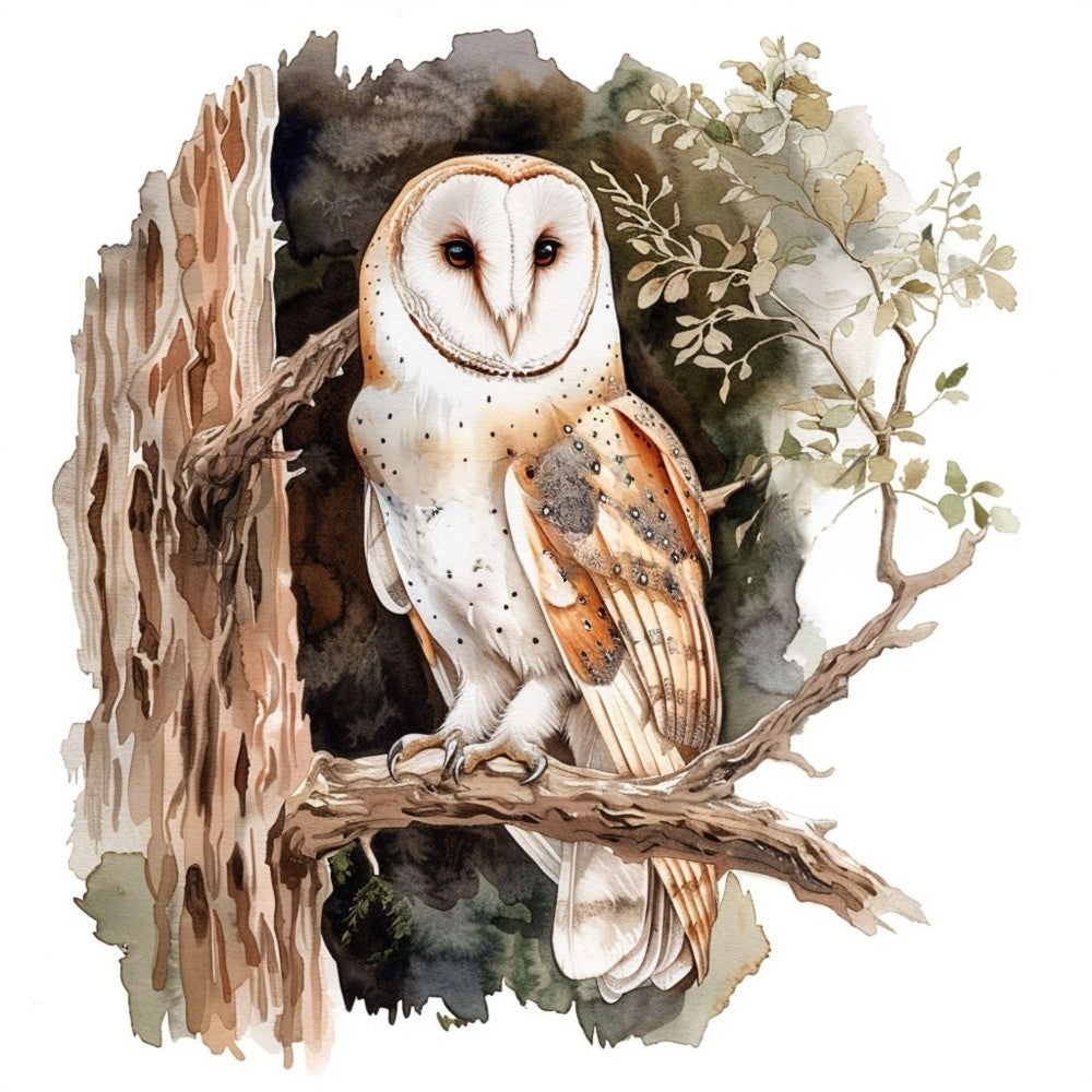 Barn Owl | Diamond Painting